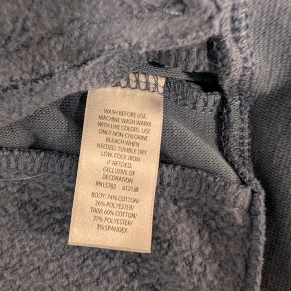 Blue/Slate Zip-Up Jacket - Picture 3 of 5